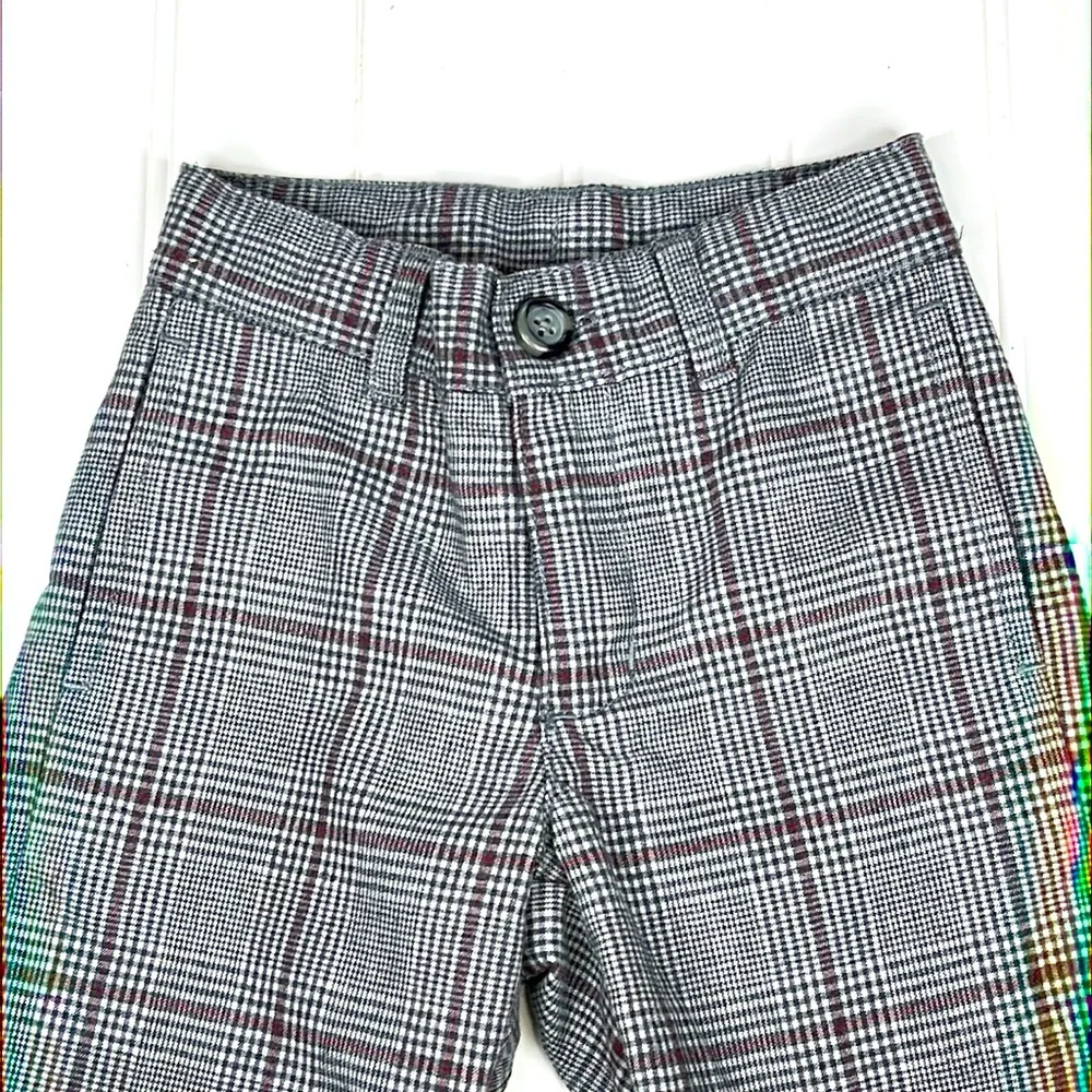Janie and Jack Plaid Cuffed Dress Pants Size 2T - Picture 2 of 14